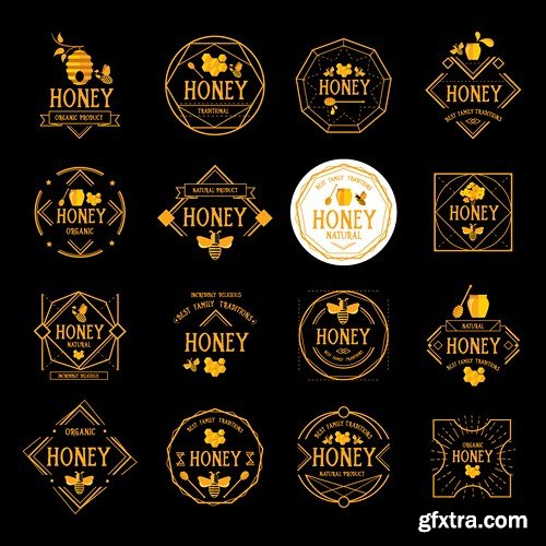 Labels & Badges Vector Series 7 - 13xEPS
