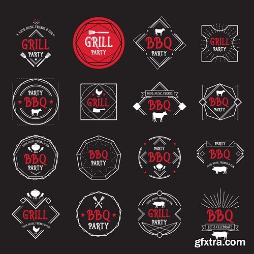 Labels & Badges Vector Series 7 - 13xEPS