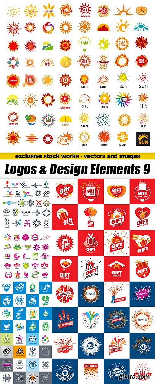 Logos & Design Elements 9 - 15xEPS