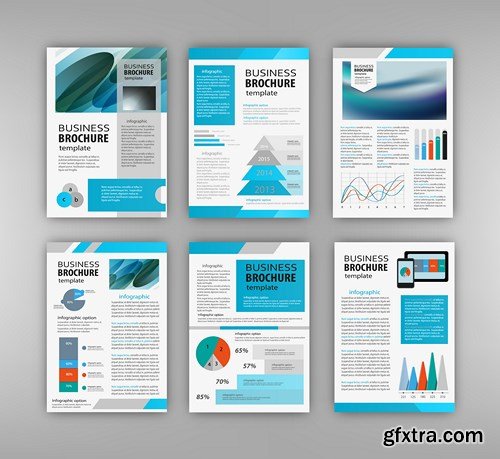 Design Flyer &amp; Corporate Brochures 12 - 25xEPS