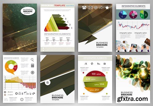 Design Flyer &amp; Corporate Brochures 12 - 25xEPS