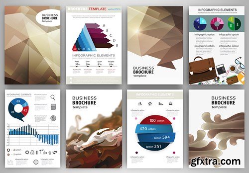 Design Flyer &amp; Corporate Brochures 12 - 25xEPS