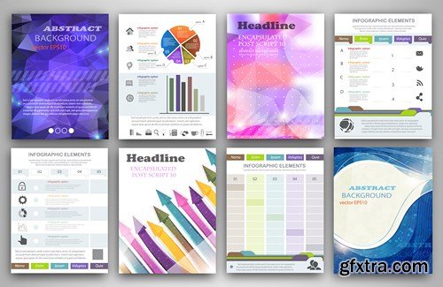 Design Flyer &amp; Corporate Brochures 12 - 25xEPS