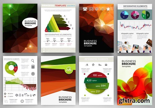 Design Flyer &amp; Corporate Brochures 12 - 25xEPS