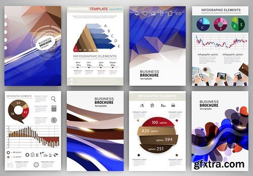 Design Flyer &amp; Corporate Brochures 12 - 25xEPS