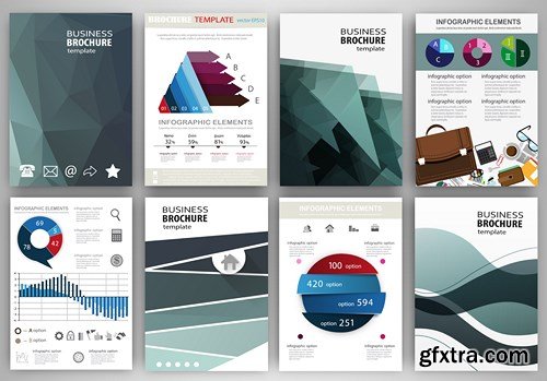 Design Flyer &amp; Corporate Brochures 12 - 25xEPS