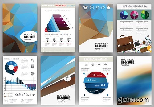 Design Flyer &amp; Corporate Brochures 12 - 25xEPS