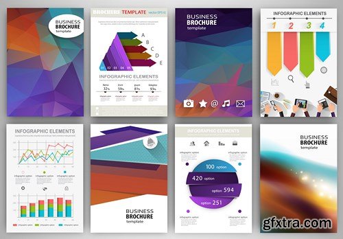 Design Flyer &amp; Corporate Brochures 12 - 25xEPS