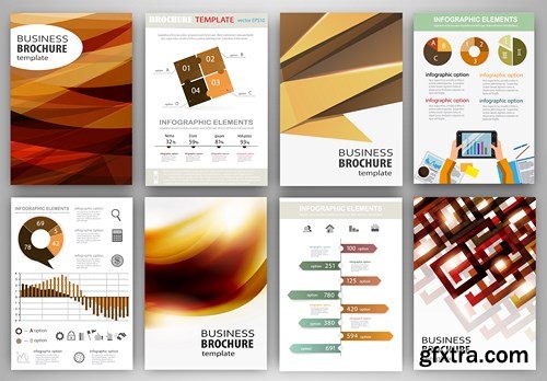 Design Flyer &amp; Corporate Brochures 12 - 25xEPS