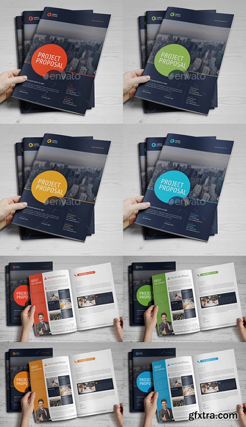 GraphicRiver Project &amp; Business Proposal Template v3 10499199
