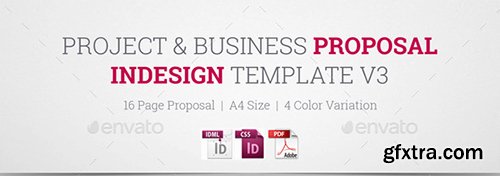 GraphicRiver Project &amp; Business Proposal Template v3 10499199