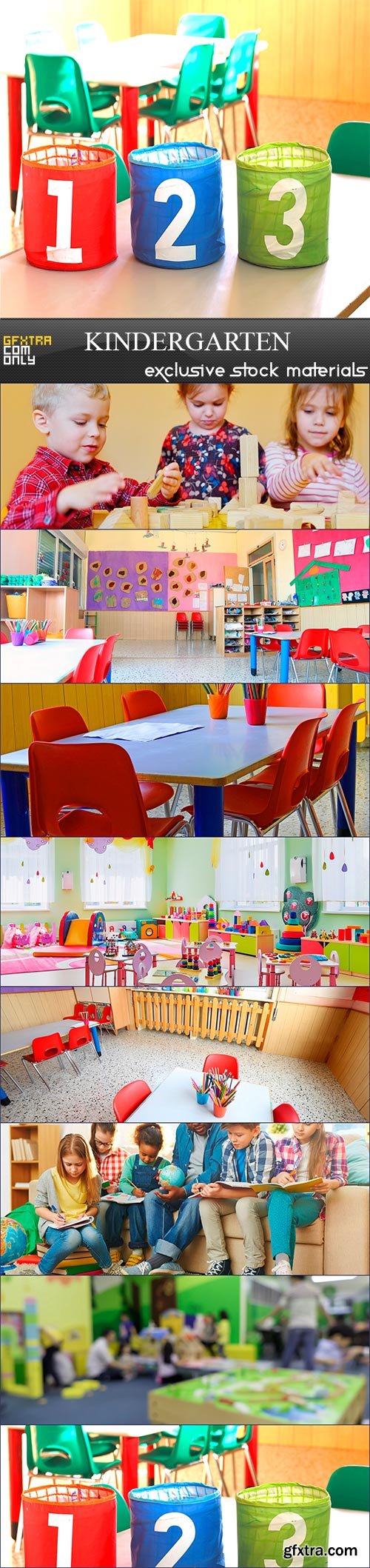 Kindergarten, 8 x UHQ JPEG