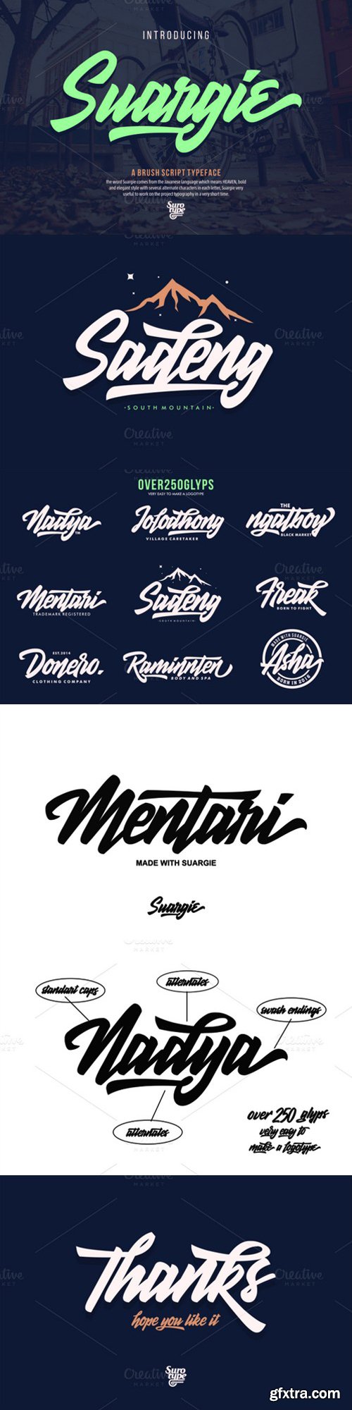 CM - Suargie Script Font 508397 CM - Suargie Script Font 508397