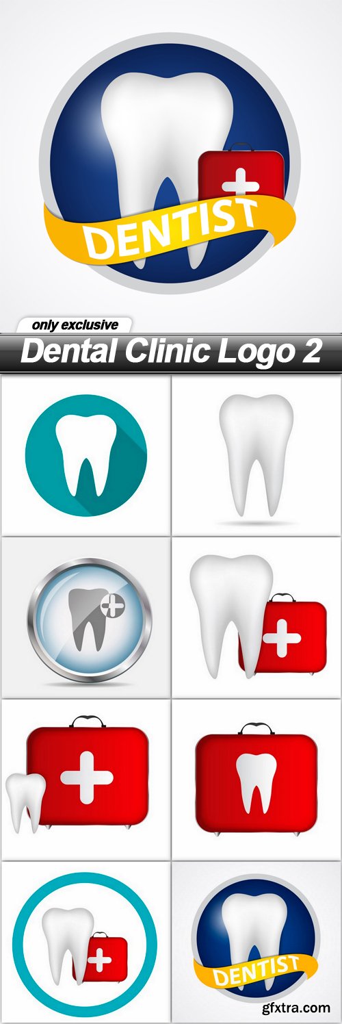 Dental Clinic Logo 2 - 9 EPS