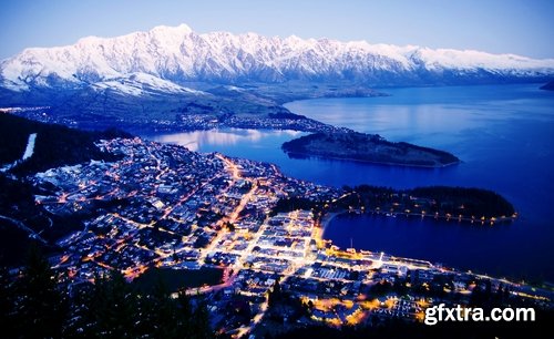 Collection of New Zealand sea ocean mountain city night fire 25 HQ Jpeg