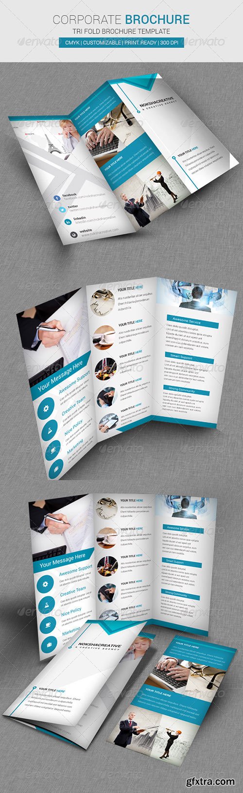 GraphicRiver - Corporate Tri Fold Brochure Template 6874226 GraphicRiver - Corporate Tri Fold Brochure Template 6874226