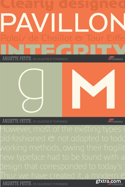 Anisette Petite Font Family $281