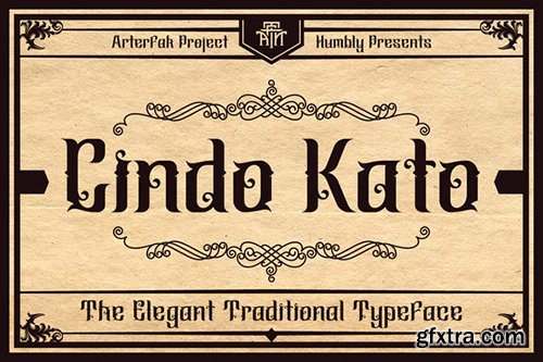 Creativemarket Cindo Kato FONT 526921
