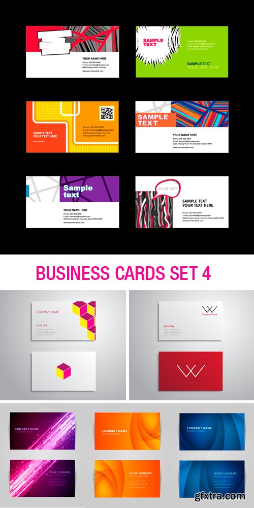 Amazing SS - Business Cards Set 4, 25xEPS