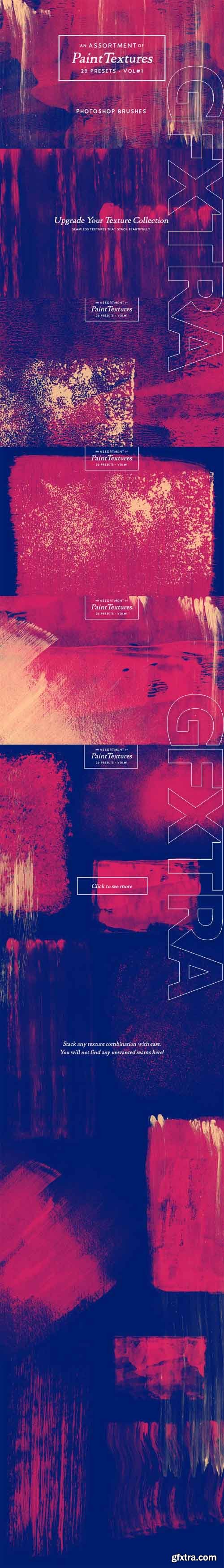 CM - 20 Assorted Paint PS Brushes Vol.1 537651 CM - 20 Assorted Paint PS Brushes Vol.1 537651