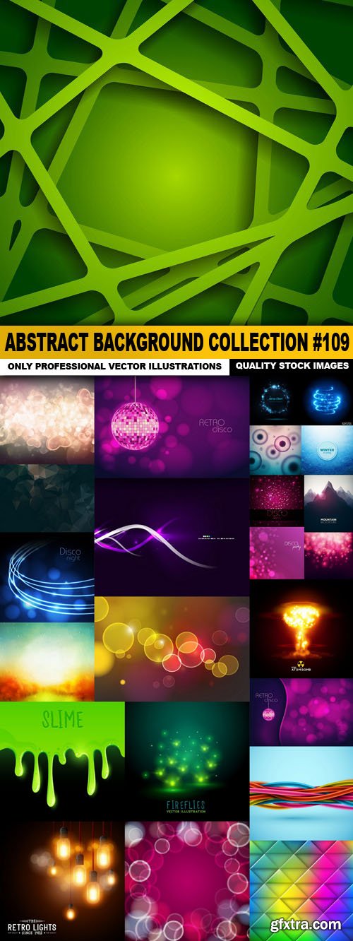 Abstract Background Collection #109 - 25 Vector Abstract Background Collection #109 - 25 Vector