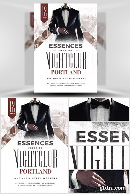 Essences Flyer Template 2 Essences Flyer Template 2