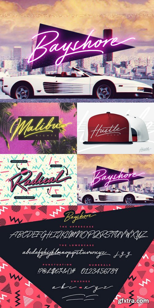 CM - Bayshore Script Font 543283