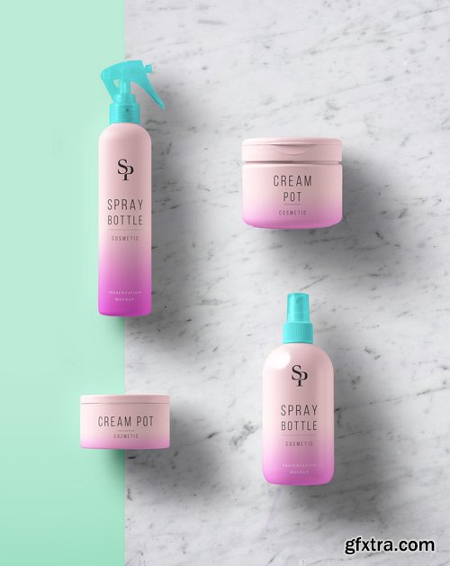 Psd Cosmetic Packaging Mockup Psd Cosmetic Packaging Mockup