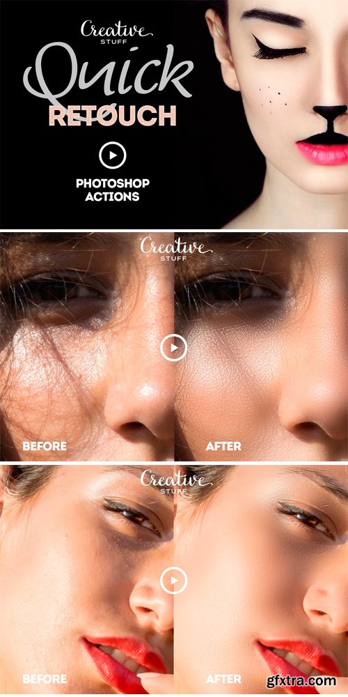 CM 552829 - Quick Retouch Photoshop Actions