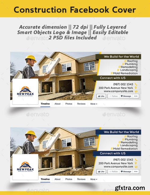 GR - Construction Facebook Cover Page 13552733