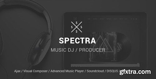 ThemeForest - SPECTRA v1.4.1 - Responsive Music WordPress Theme - 10141585