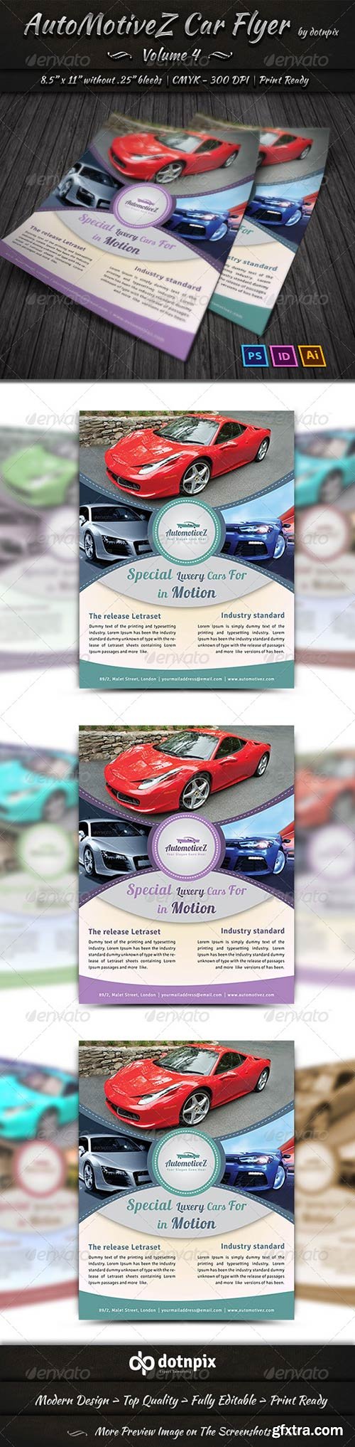 GraphicRiver - Automobile Business Flyer | Volume 4 6436409