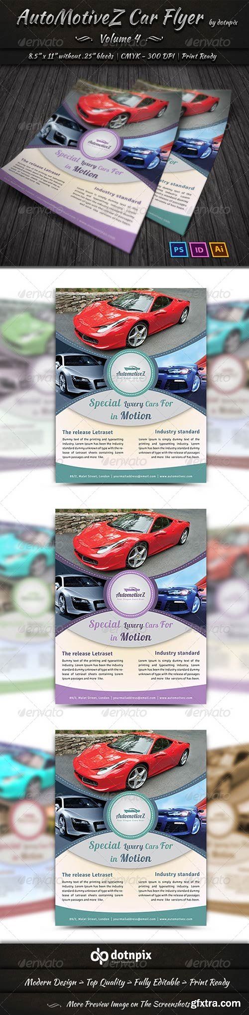 GraphicRiver - Automobile Business Flyer GraphicRiver - Automobile Business Flyer