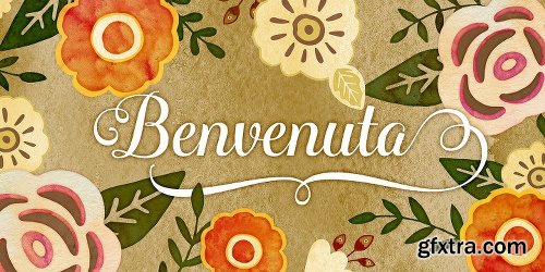 Ciao Bella Font Family 5 FONTS $199 Ciao Bella Font Family 5 FONTS $199