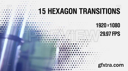 Motion Array - Hexagon Transitions Vol.1 Video Footage