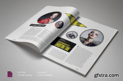 CreativeMarket Indesign Magazine Template 558471