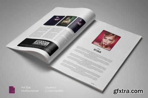 CreativeMarket Indesign Magazine Template 558471