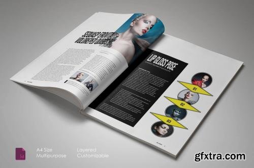 CreativeMarket Indesign Magazine Template 558471