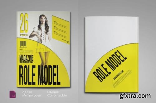 CreativeMarket Indesign Magazine Template 558471