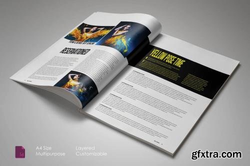 CreativeMarket Indesign Magazine Template 558471