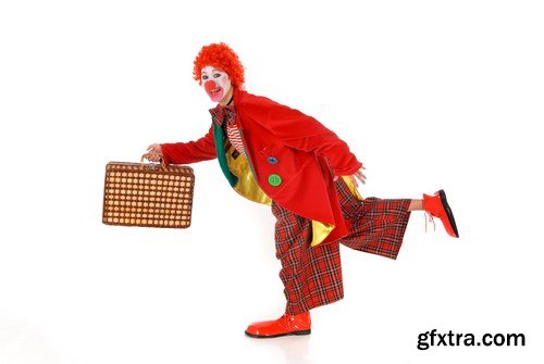 Female holiday clown 11X JPEG