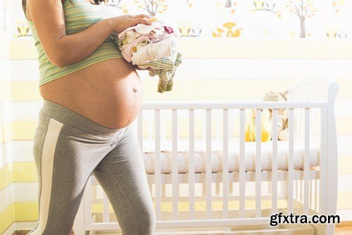 Pregnant Woman - 14 x JPEGs