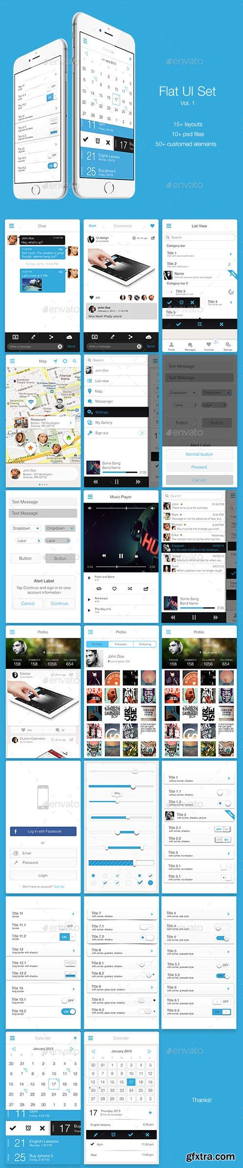 GraphicRiver - Flat UI Set Vol. 1 5042952 GraphicRiver - Flat UI Set Vol. 1 5042952