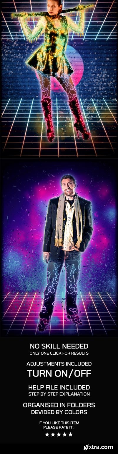 GraphicRiver - 80s Photoshop Action - Eighties Retro Style Action - 14770412