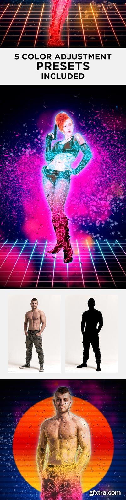 GraphicRiver - 80s Photoshop Action - Eighties Retro Style Action - 14770412