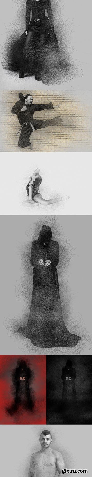 GraphicRiver - Drawing Photoshop Action - 14726217