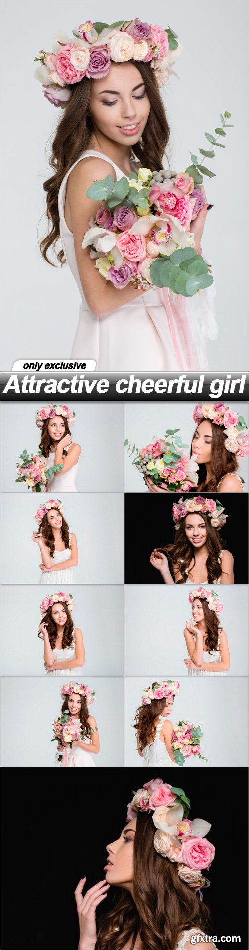 Attractive cheerful girl - 10 UHQ JPEG