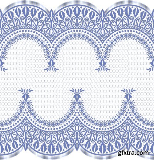 Seamless Lace Patterns 25xEPS