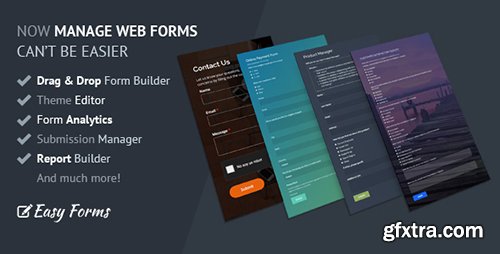 CodeCanyon - Easy Forms v1.3.1 - Advanced Form Builder and Manager - 14176957