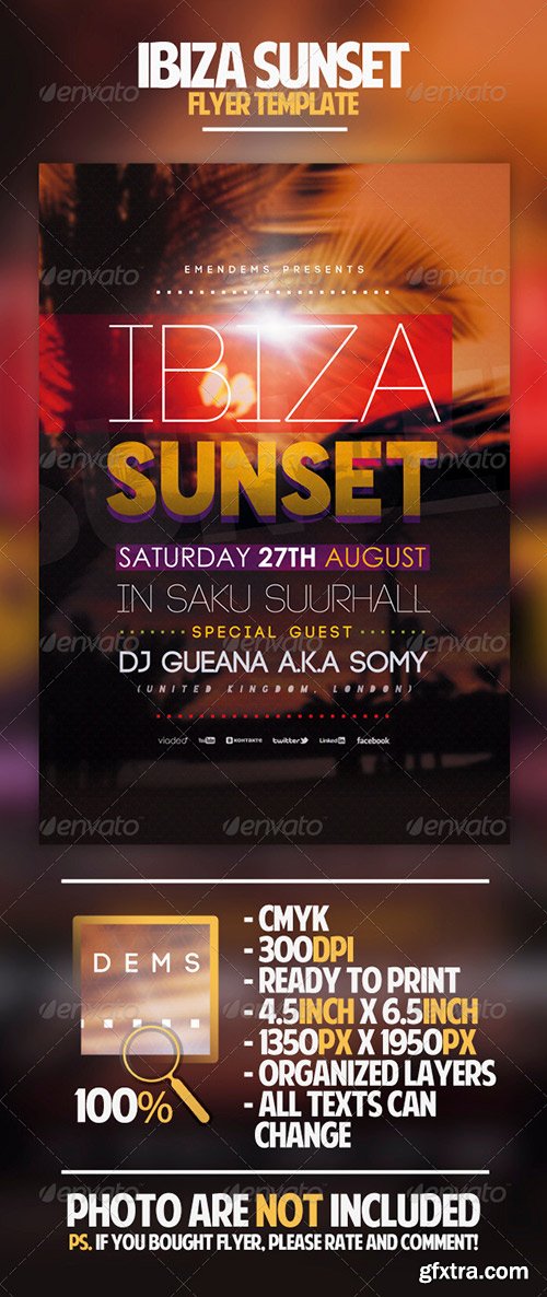 GraphicRiver - Ibiza Sunset Flyer Template 4570035 GraphicRiver - Ibiza Sunset Flyer Template 4570035